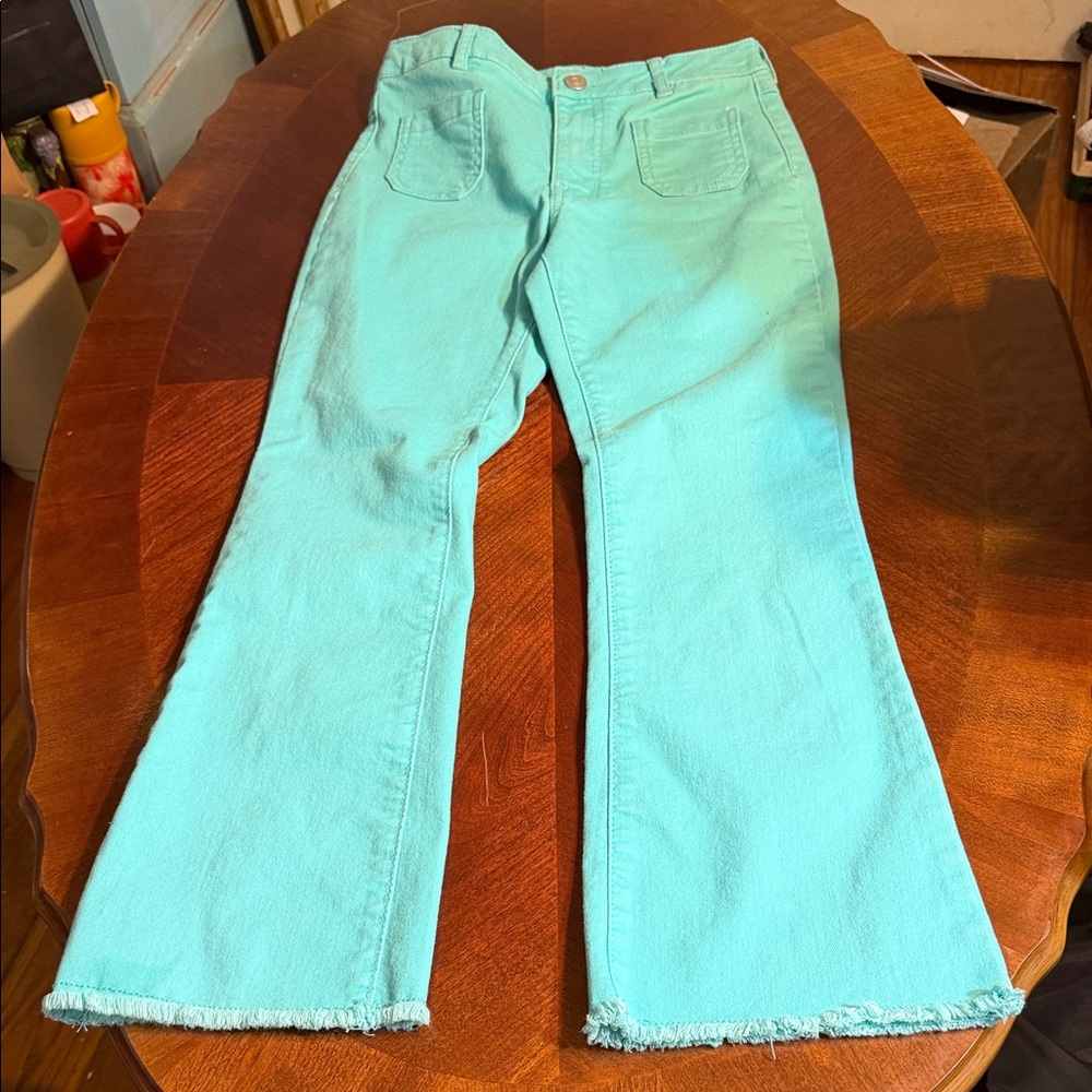 Kids Aqua Flare Jeans